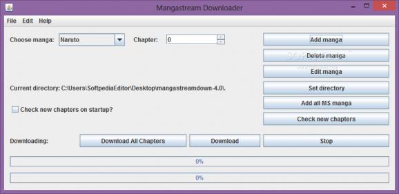 Mangastream Downloader screenshot