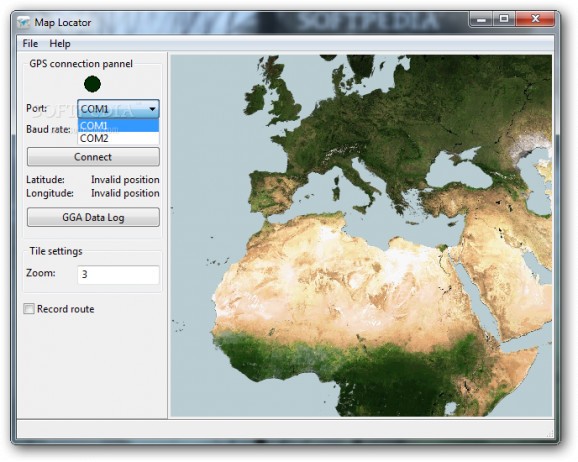 Map Locator screenshot