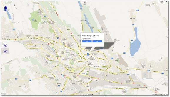 Maps App + screenshot