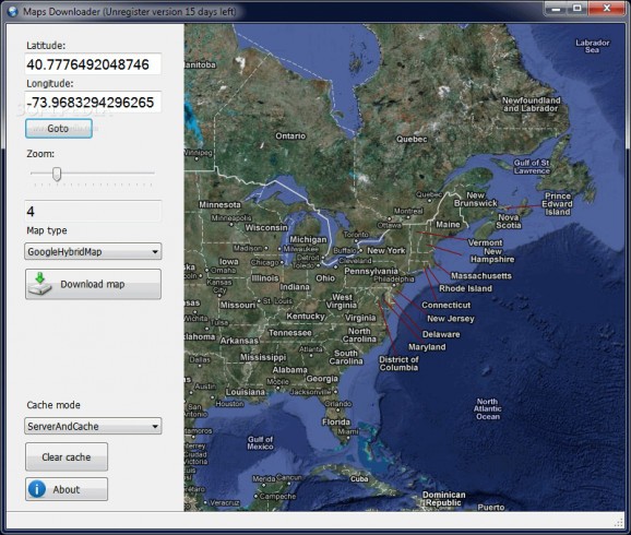 Maps Downloader screenshot