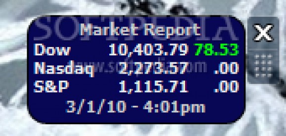 Market Report screenshot
