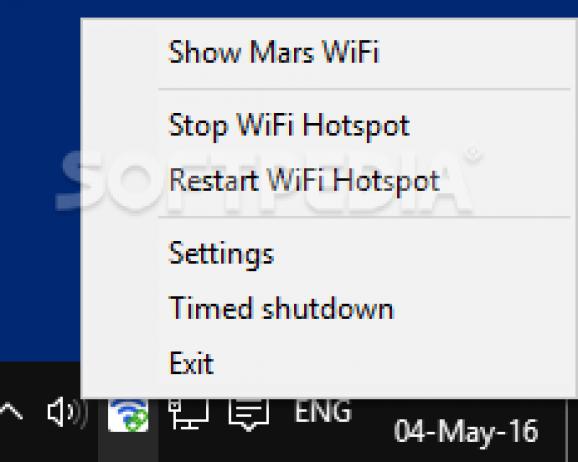Mars WiFi screenshot