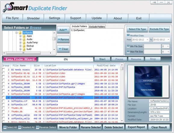 Smart Duplicate Finder screenshot