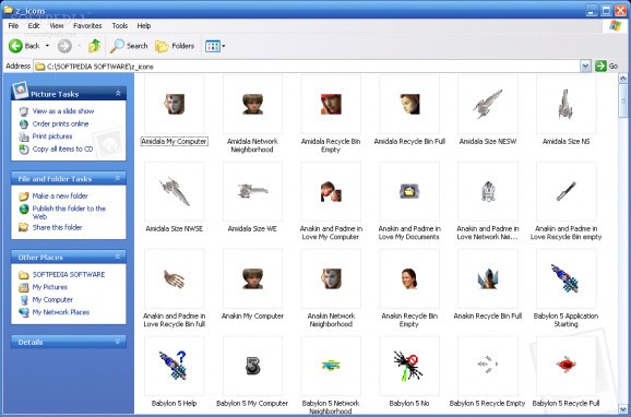 Massassi: Star Wars Desktop Icons screenshot