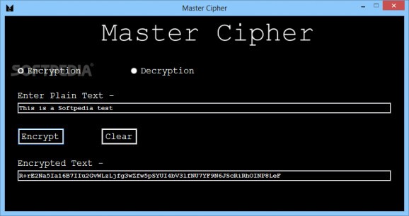 Master Cipher screenshot