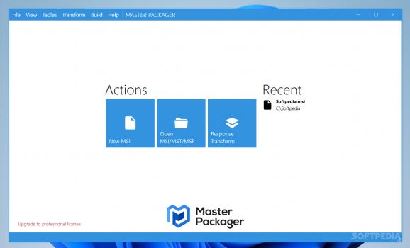 Master Packager screenshot