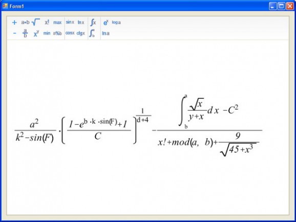 Math Expression Editor Light screenshot