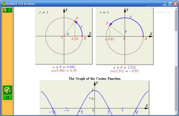 MathAid Trigonometry screenshot