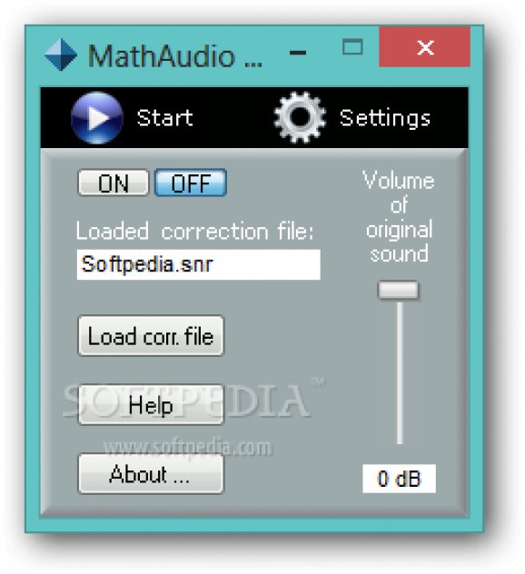 MathAudio Room EQ screenshot