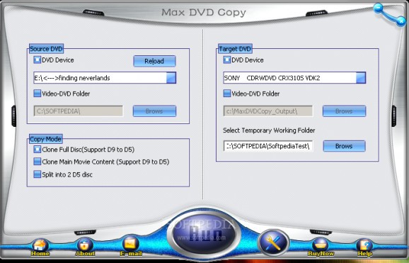 Max DVD Copy screenshot