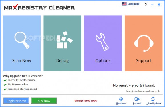 Max Registry Cleaner screenshot