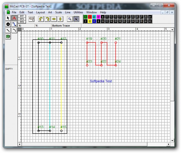 McCad PCB-ST screenshot