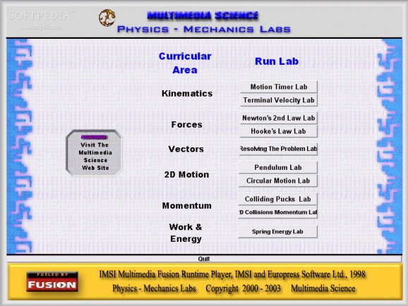 Mechanics Labs screenshot