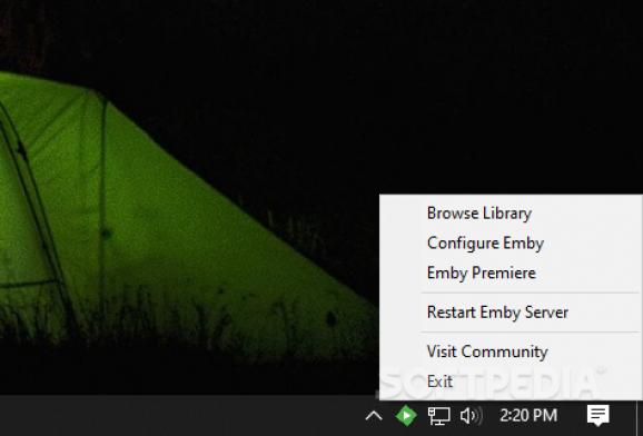 Emby Server screenshot