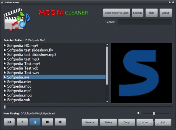 Media Cleaner screenshot