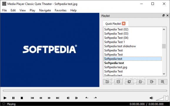 Media Player Classic Qute Theater screenshot