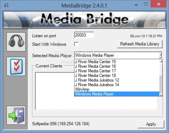 MediaBridge screenshot