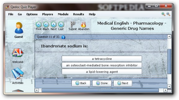 Medical English - Pharmacology - Generic Drug Names screenshot