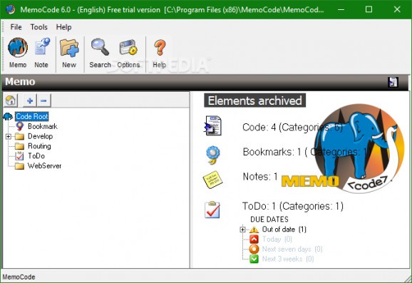 MemoCode screenshot