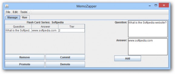 MemoZapper screenshot