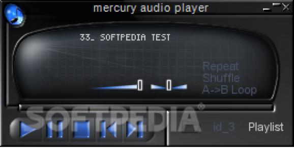 Mercury Audio Player screenshot