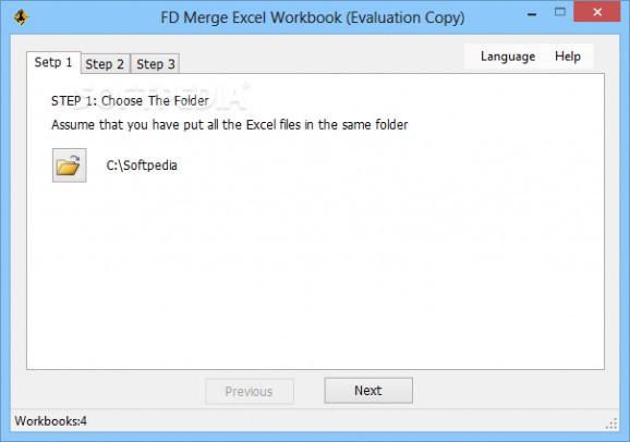 FD Merge Excel Workbooks screenshot