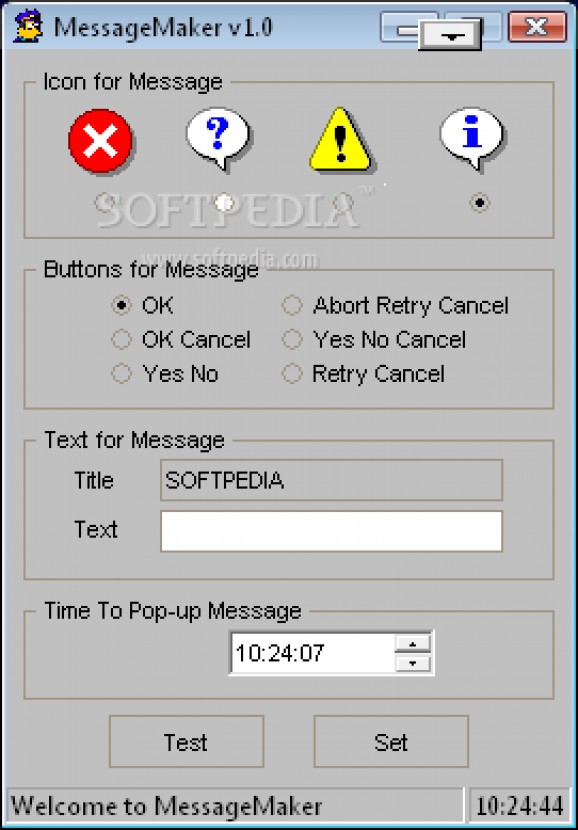 MessageMaker screenshot