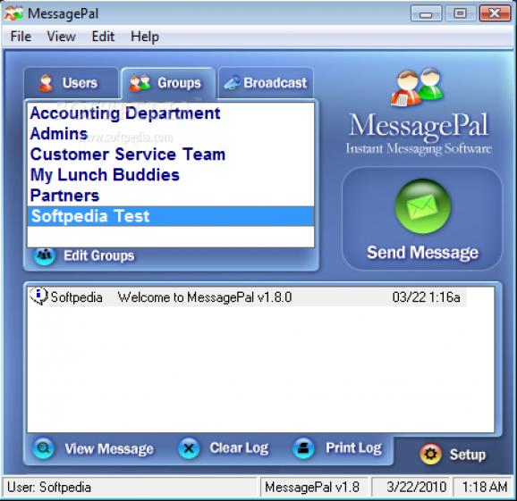 MessagePal screenshot
