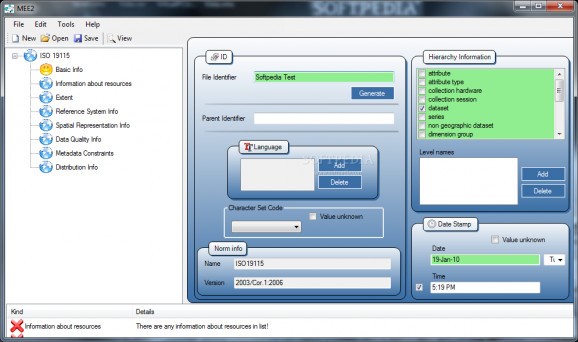Metadata Editor screenshot