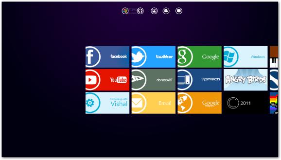 Metro Browser screenshot
