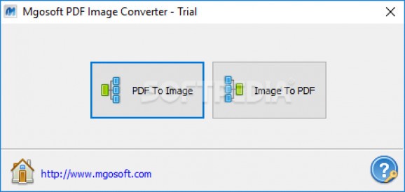 Mgosoft PDF Image Converter screenshot