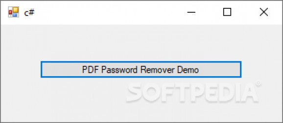 Mgosoft PDF Password Remover SDK screenshot