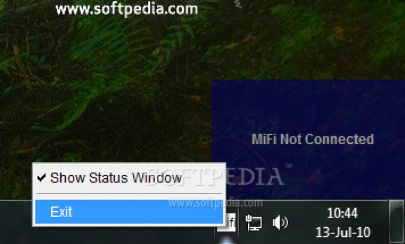 MiFi Status screenshot