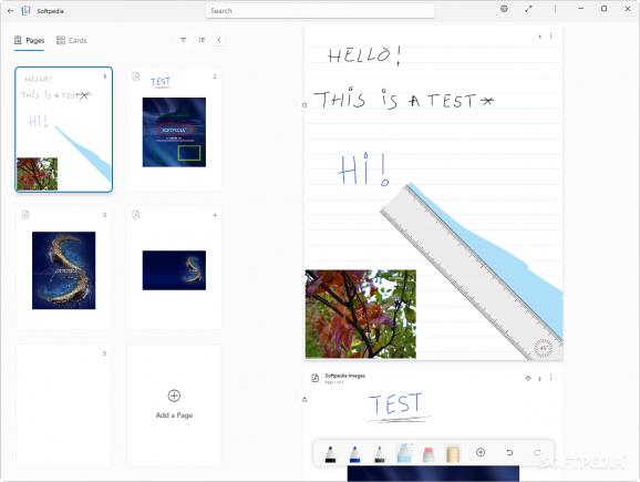 Microsoft Journal screenshot