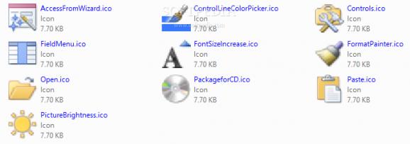 Microsoft Office 2010 Icons Pack screenshot