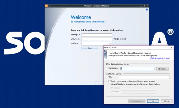 Microsoft Office Live Meeting 2007 Client screenshot