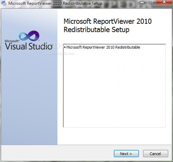 Microsoft Report Viewer Redistributable screenshot