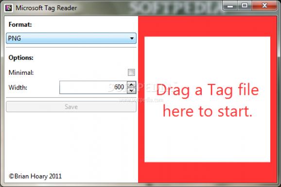 Microsoft Tag Reader screenshot