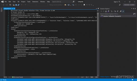 Microsoft Visual Studio Community screenshot