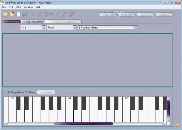 Midi Virtuoso Piano Edition screenshot