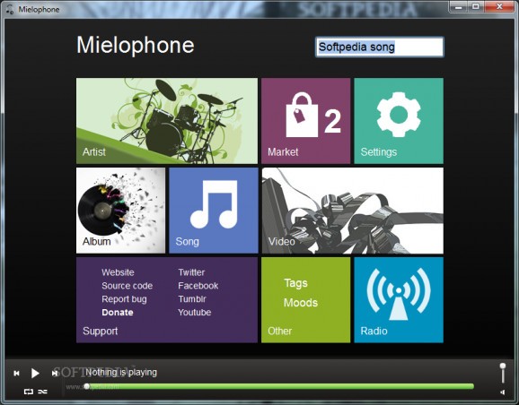 Mielophone screenshot