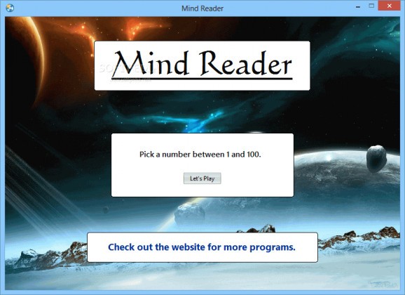 Mind Reader screenshot