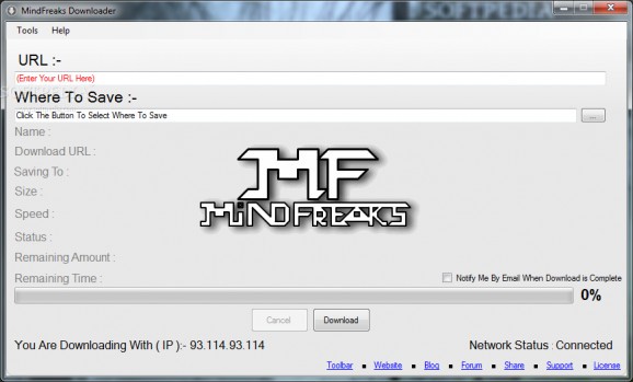 MindFreaks Downloader screenshot