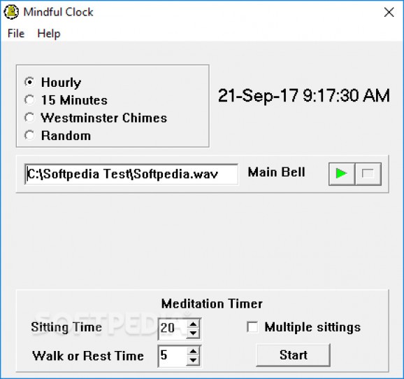 Mindful Clock screenshot