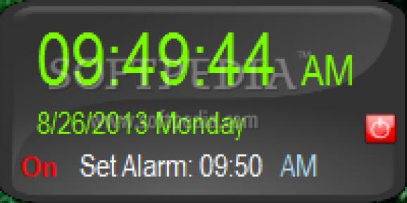 Mini Desktop Digital Alarm Clock screenshot