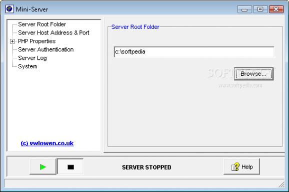 Mini-Server screenshot
