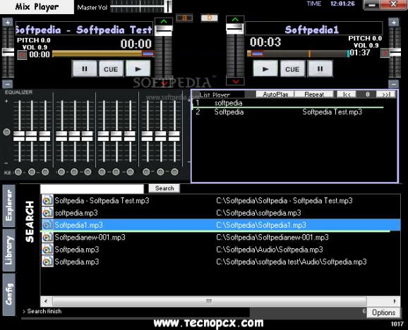 Mix Player screenshot