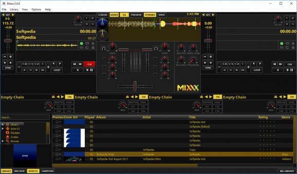 Mixxx Portable screenshot