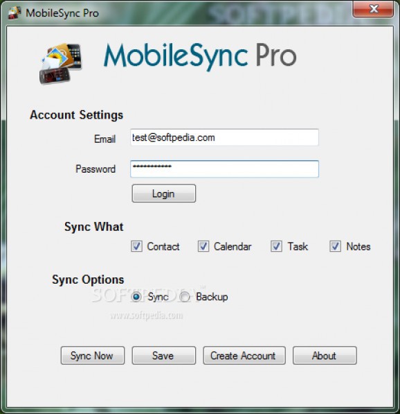 MobileSync Pro screenshot