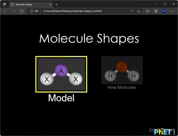 Molecule Shapes screenshot